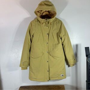 North face down filled winter coat